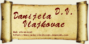 Danijela Vlajkovac vizit kartica